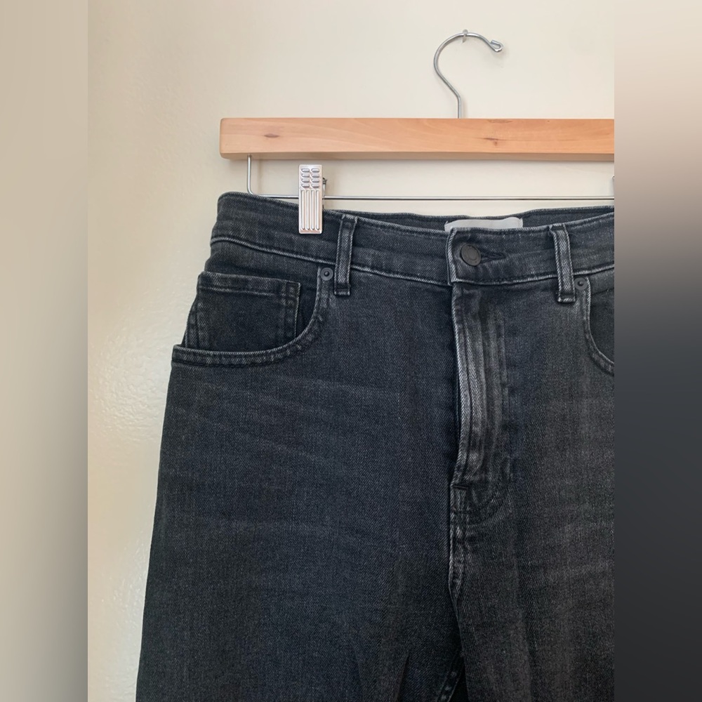 Everlane Cheeky Jeans Cropped Gray-Black